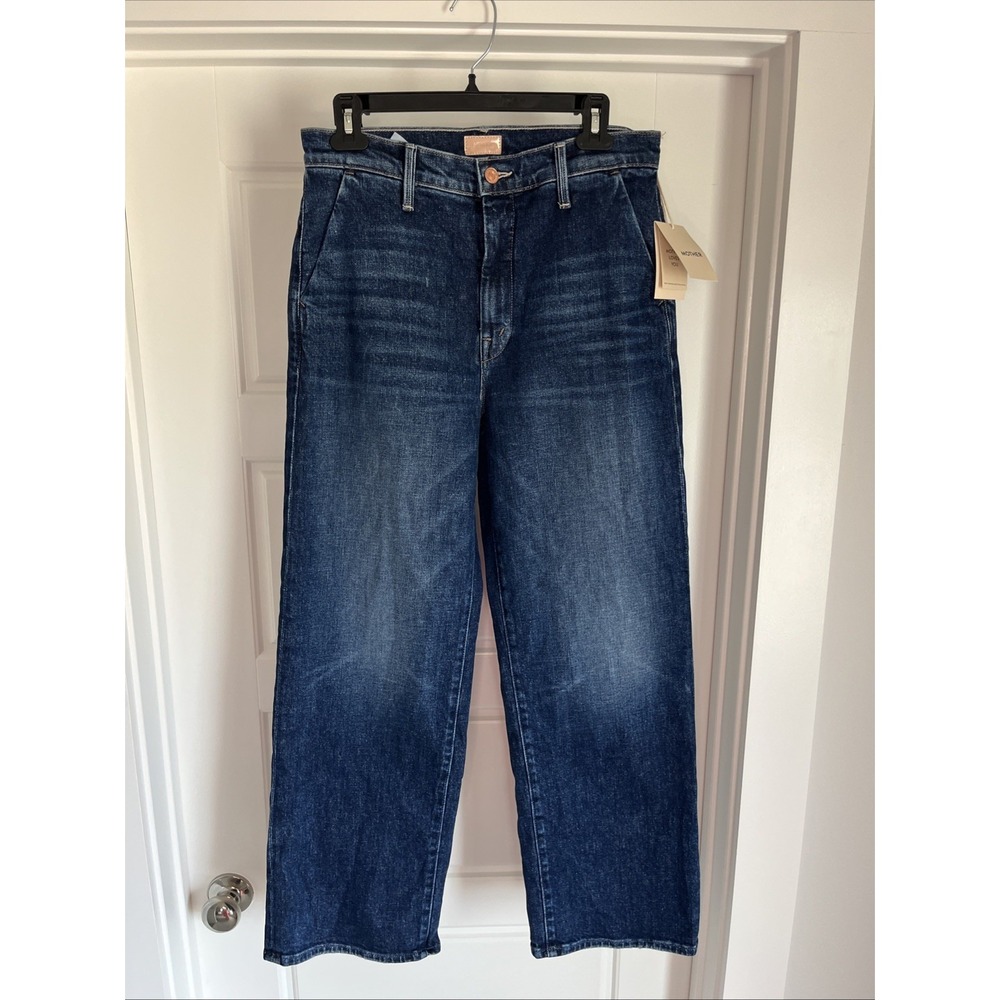 Mother Jeans The Dodger Prep Ankle Straight Leg 27 HighRise Yee Haw Cotton New